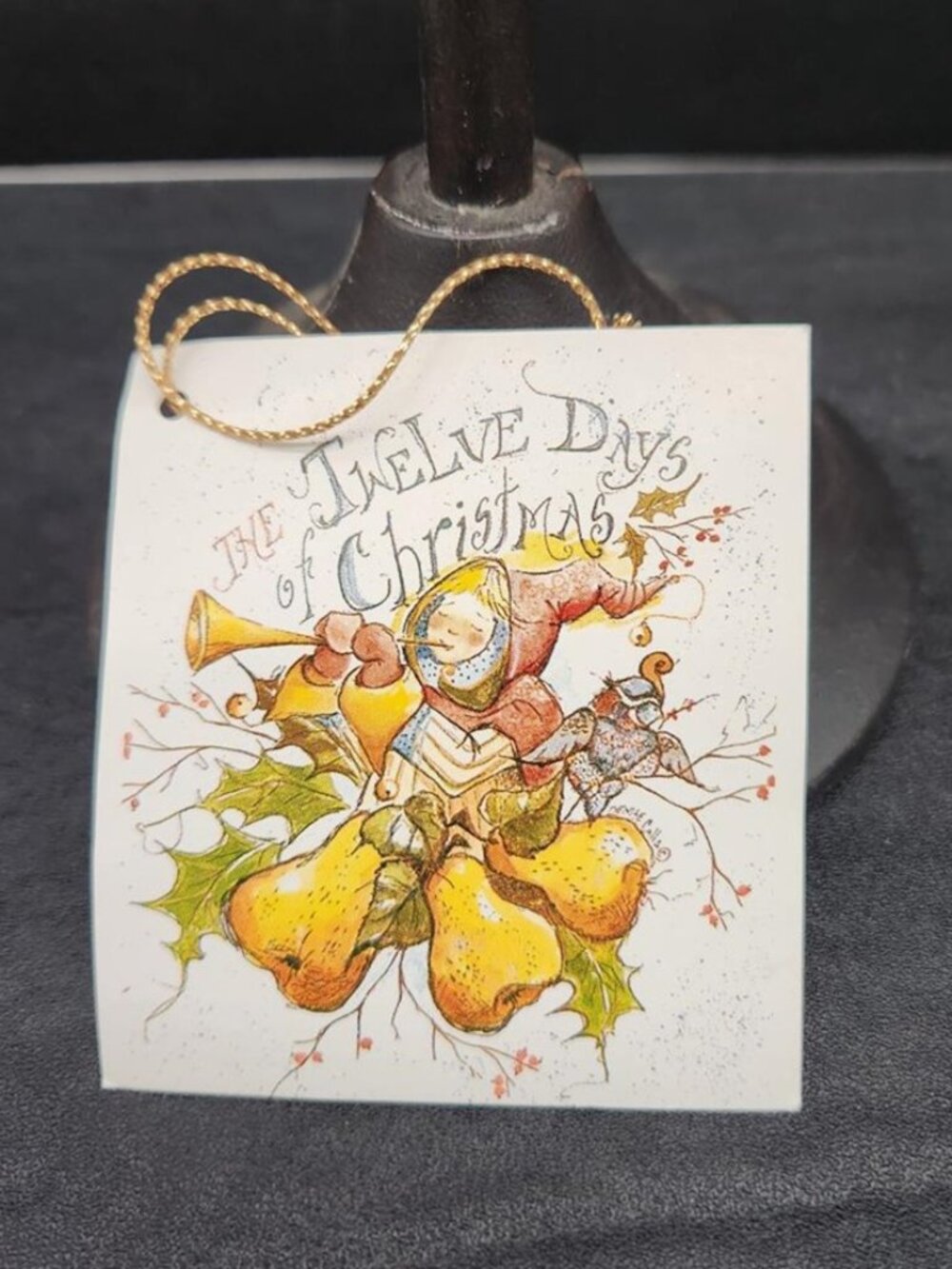 House of Hatten VINTAGE Denise Calla Mini 12 Days of Christmas Ornaments, 1990s - Picture 13 of 13